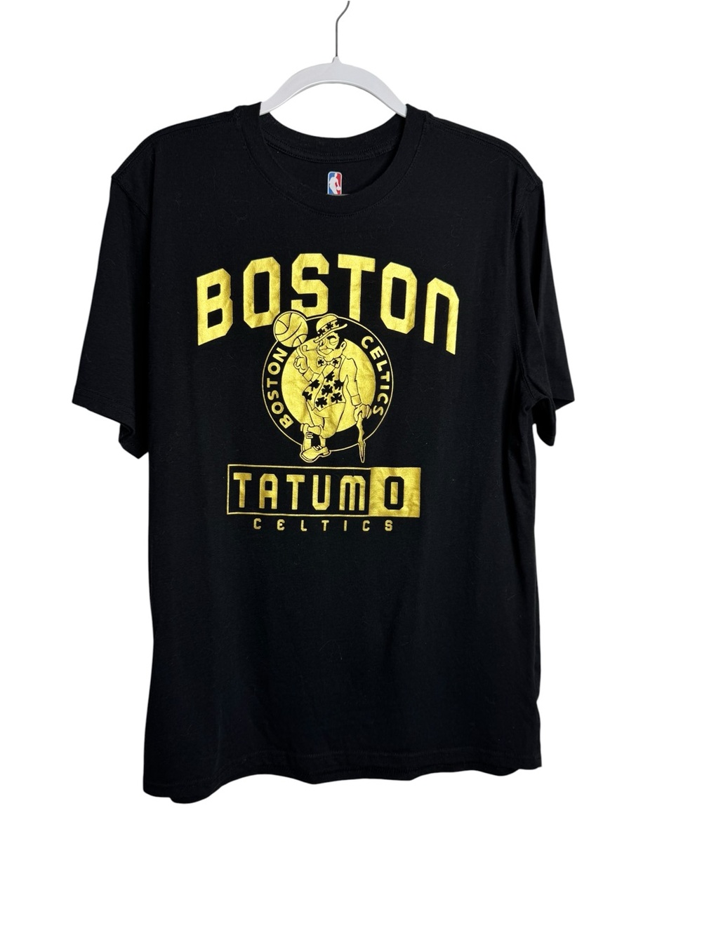 Boston Celtics Jayson Tatum Black Graphic Tee